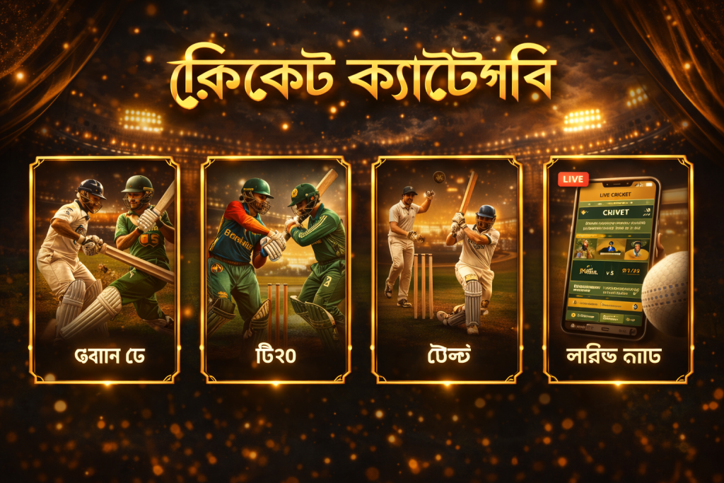 Cricket categories